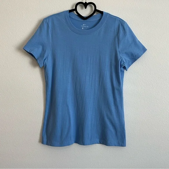 Nike Blue Tee / T-Shirt Short Sleeve Cotton Size S - Picture 8 of 8
